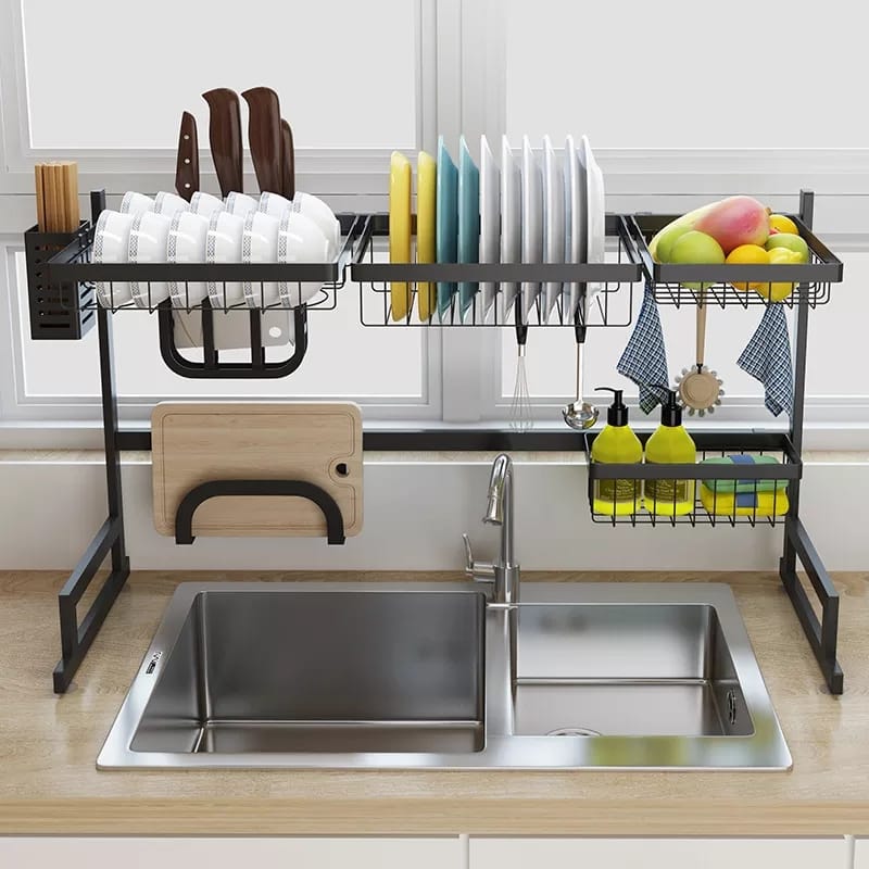 Kitchen Dish Drying Rack Over Sink