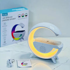 Digital LED Wireless Charger Speaker - Enhance Your Audio Experience