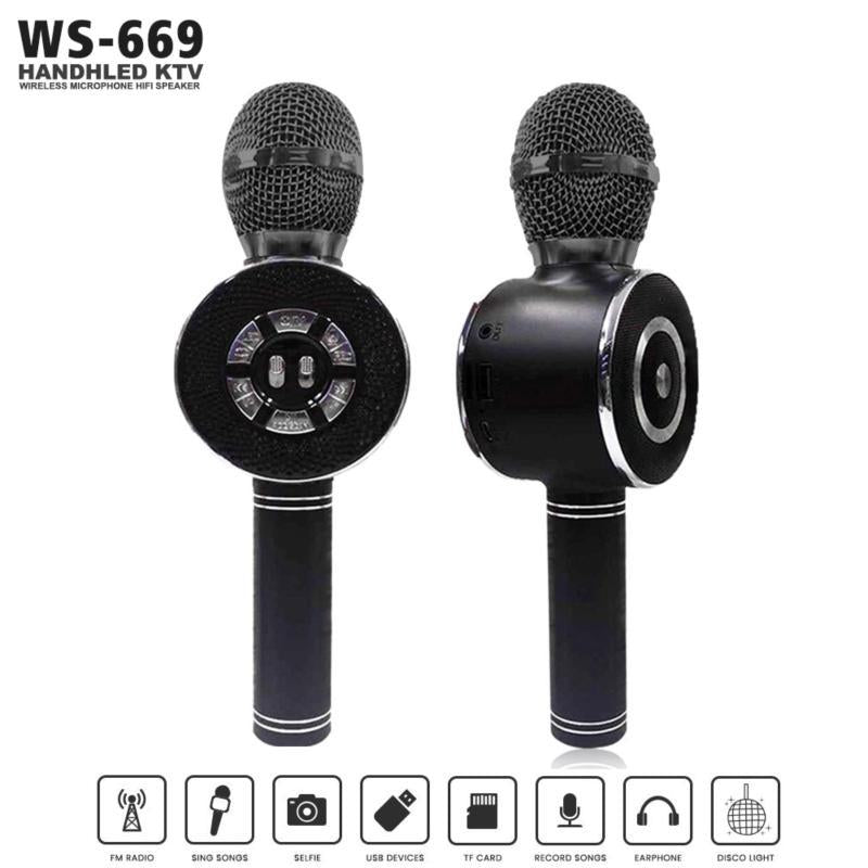 Wireless Karaoke Mic WS-669