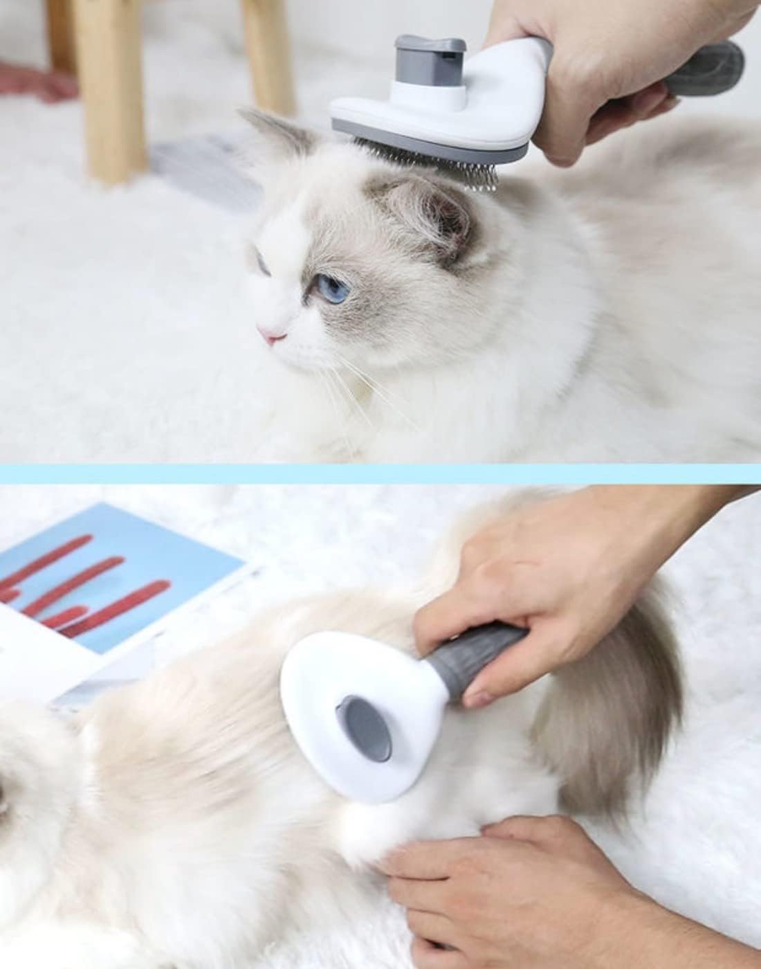 Pet Cat Brush for Shedding and Grooming