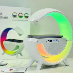 Digital LED Wireless Charger Speaker - Enhance Your Audio Experience