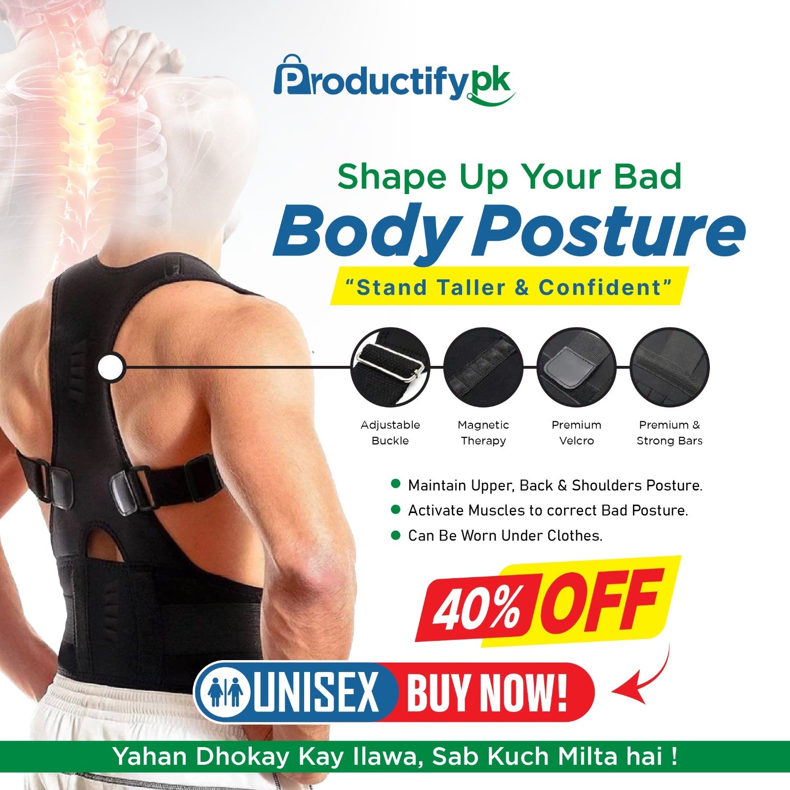 Doctor Plus Posture Belt